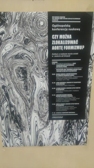 Ogólnopolska konferencja naukowa — Czy można zlokalizować aortę formizmu? — 2